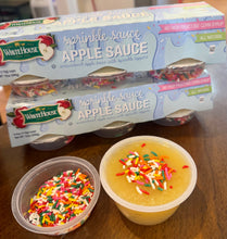 Load image into Gallery viewer, Sprinkle Sauce - unsweetened apple sauce with sprinkle toppers
