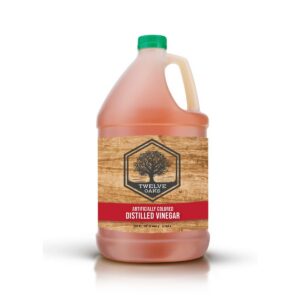 128oz Twelve Oaks Colored Distilled Vinegar