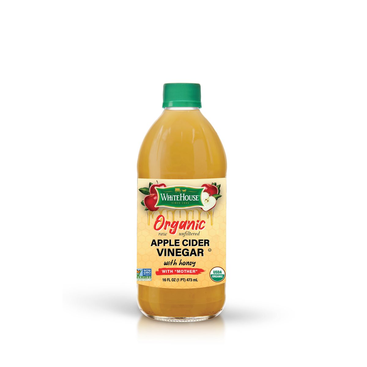 16oz Organic Apple Cider Vinegar with Honey