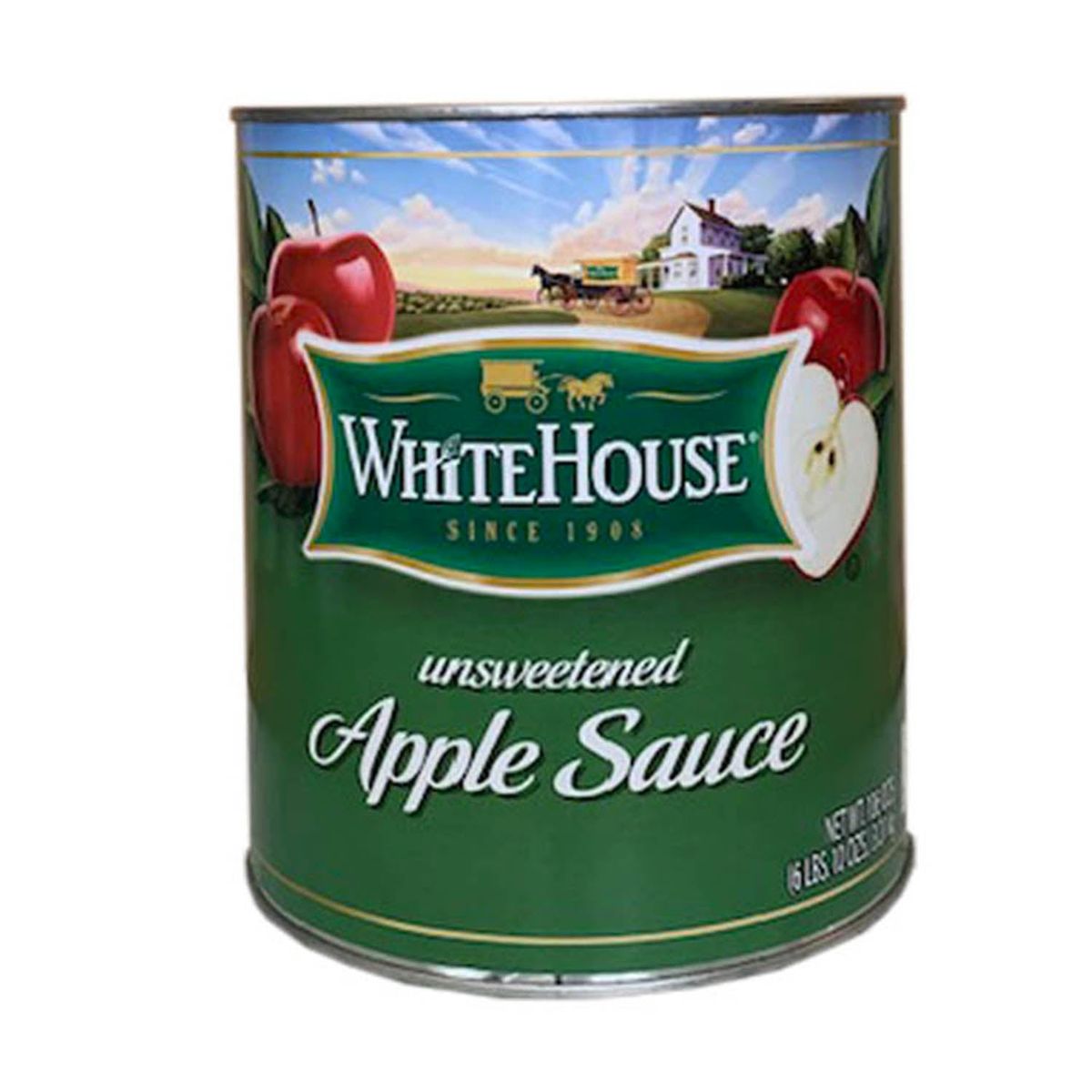 6pk #10 Unsweetened Apple Sauce - Local Pick Up Only
