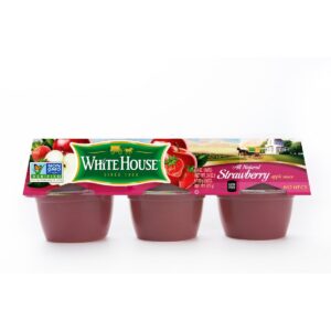 Strawberry Apple Sauce 6pk Cups